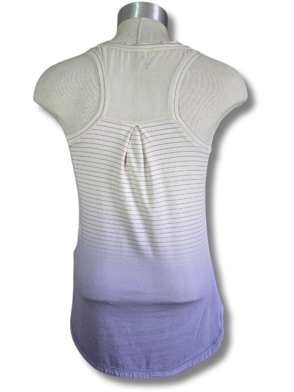 CALIA by Carrie Underwood Racer Back Sheer Panel Athletic Tank Women's Size M - Picture 3 of 8